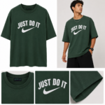 تیشرت اورسایز طرح Just Do It - Image 7